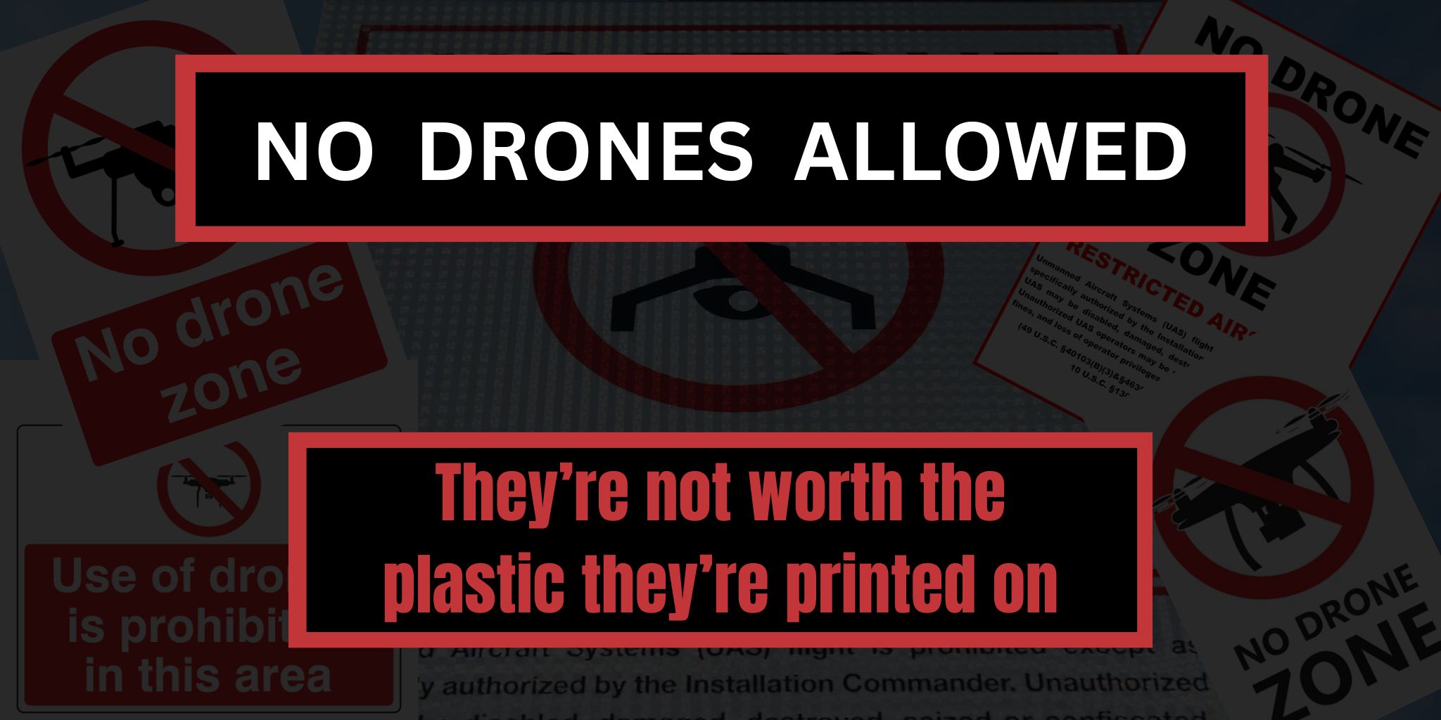 No Drone Zone